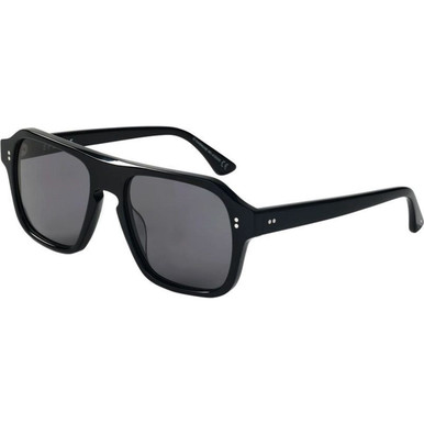Epokhe Pano - Polished Black/Black Polarised Lenses