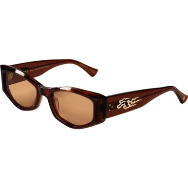 Shop the Epokhe Guilty Sunglasses Polished Black/Black