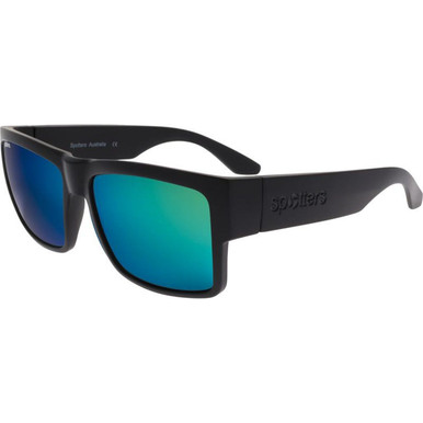 Spotters Striker - Matte Black/Nexus Mirror Polarised Glass Lenses