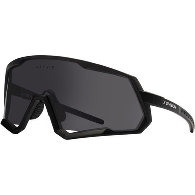 Liive Apex X - Matte Xtal Smoke/Silver Mirror Polarised Lenses