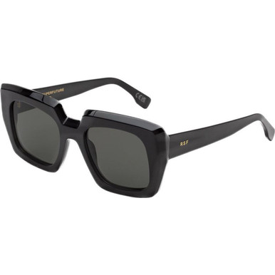 Retrosuperfuture Piscina - Black/Black Lenses