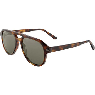 Serengeti Mateo - Havana/555nm Photochromic Polarised Glass Lenses