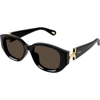 Chloe CH0237SK, Black/Brown Lenses