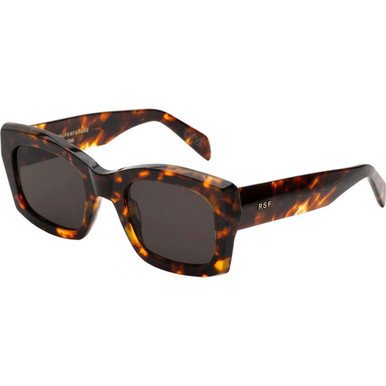 Burnt Havana/Black Lenses