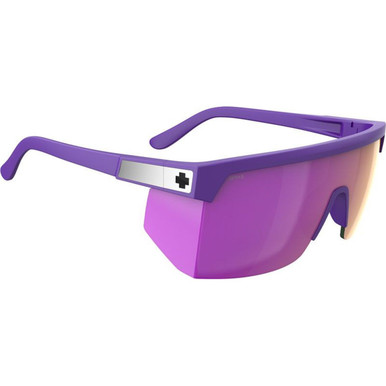 Matte Purple/Happy Grey Green with Pink Mirror Lenses