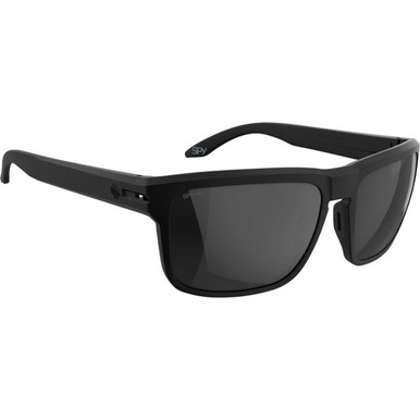 Soft Matte Black/Happy Boost Black Mirror Polarised Lenses