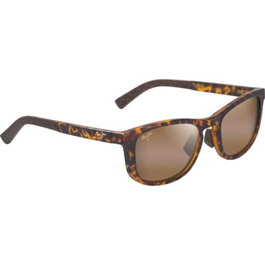 Matte Dark Havana/HCL Bronze Polarised Glass Lenses