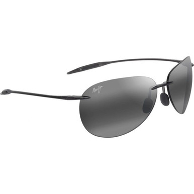 Maui Jim Sugar Beach - Shiny Transparent Light Grey/Neutral Grey Polarised Lenses