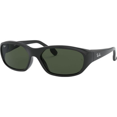 OUTLET Ray-Ban Daddy-O RB2016 (O) - Black/Green Glass Lenses