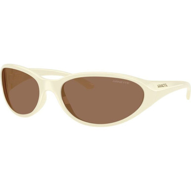 Arnette Raven AN4368, Milk/Dark Brown Lenses
