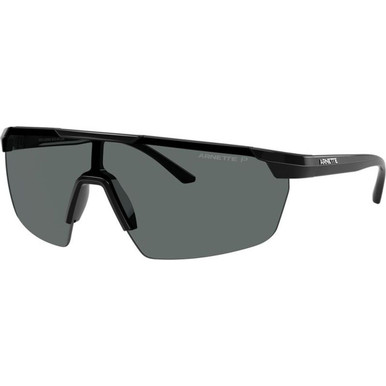 Arnette AN4369, Black/Dark Grey Polarised Lenses