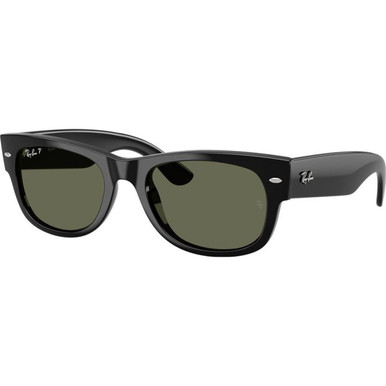 Black/Green Polarised Glass Lenses