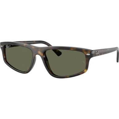 Havana/Green Polarised Glass Lenses