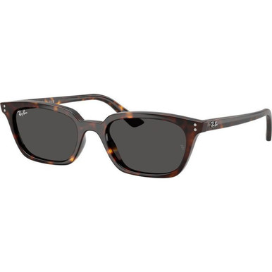 Ray-Ban Zaya RB4456 - Havana/Dark Grey Lenses 50 Eye Size