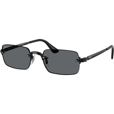 Black/Dark Grey Polarised Lenses