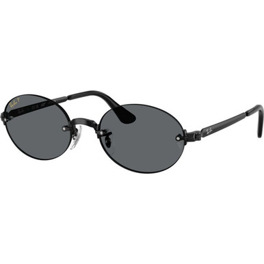 Black/Dark Grey Polarised Lenses