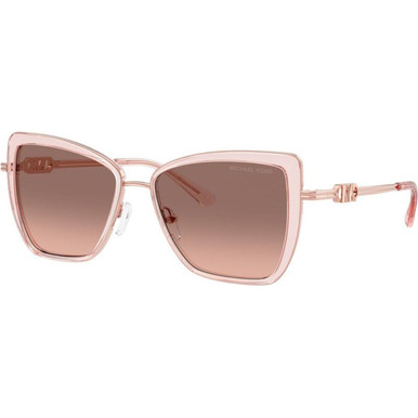 Transparent Pink/Pink Gradient Lenses