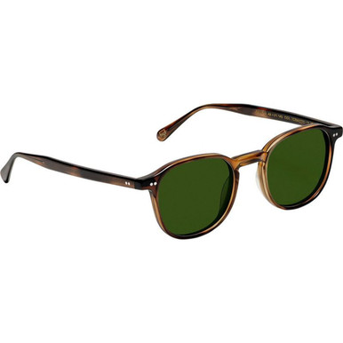 Moscot Arthur NV - Tobacco/Green Lenses