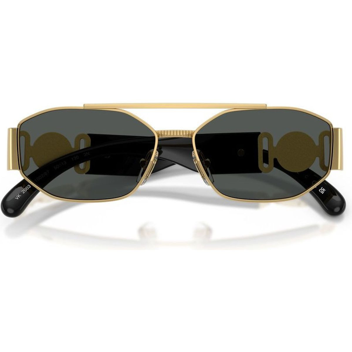 Shop the Versace Kids VK2003 Sunglasses Gold/Dark Grey