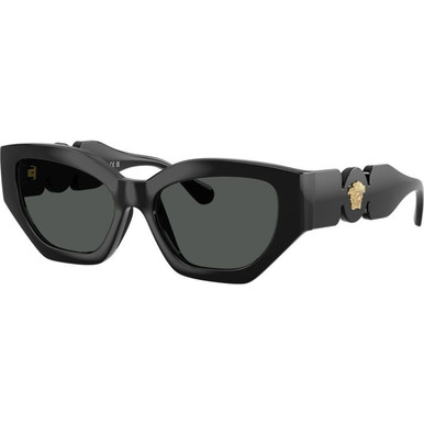 Versace Kids VK4007U - Black/Dark Grey Lenses