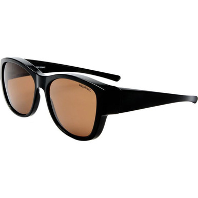 Cancer Council Samaria - Black/Brown Polarised Lenses