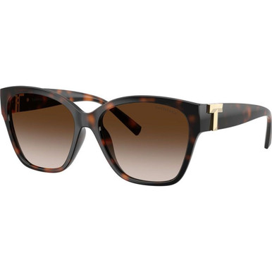 Tiffany & Co. TF4254U - Havana/Brown Gradient Lenses
