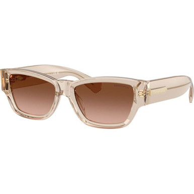 Tiffany & Co. TF4265U - Crystal Beige/Brown Gradient Lenses