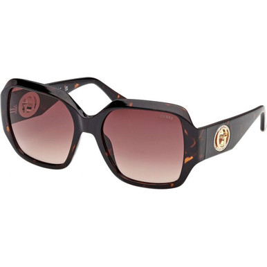 Guess GU00283 - Dark Havana/Brown Gradient Lenses