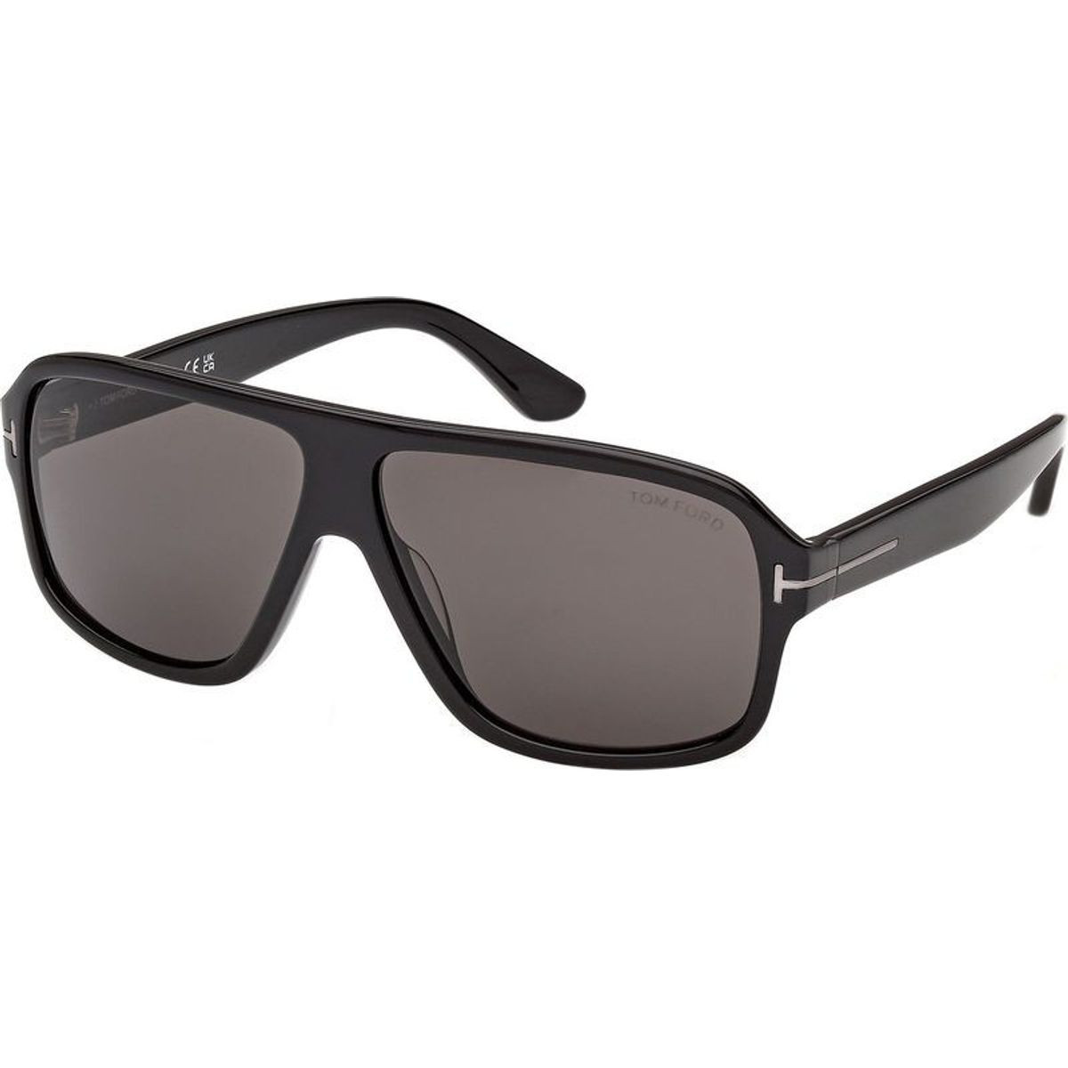 Tom Ford William 02 FT1335-N Sunglasses Shiny Black/Smoke