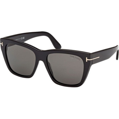 Shiny Black/Smoke Polarised Lenses
