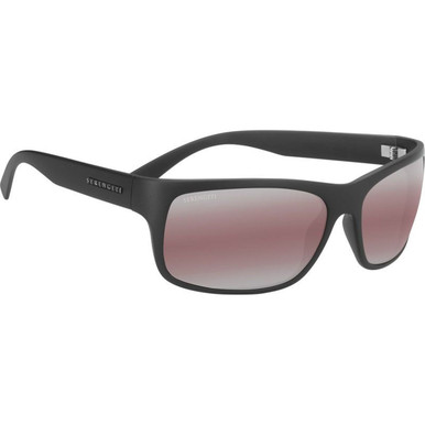 Serengeti Pistoia - Matte Black/Sedona Bi-Mirror Photochromic Polarised Glass Lenses