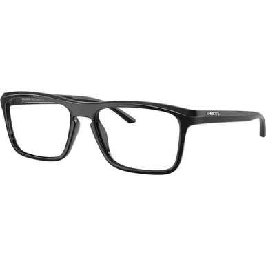 Arnette Glasses AN7288, Recycled Black/Clear Lenses