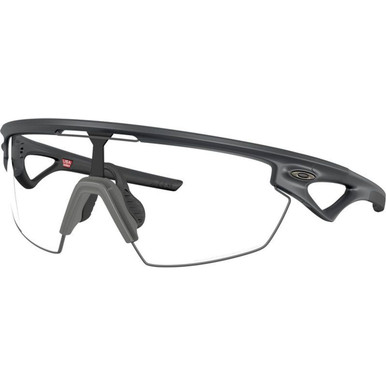 Matte Black/Clear to Black Iridium Photochromic Lenses
