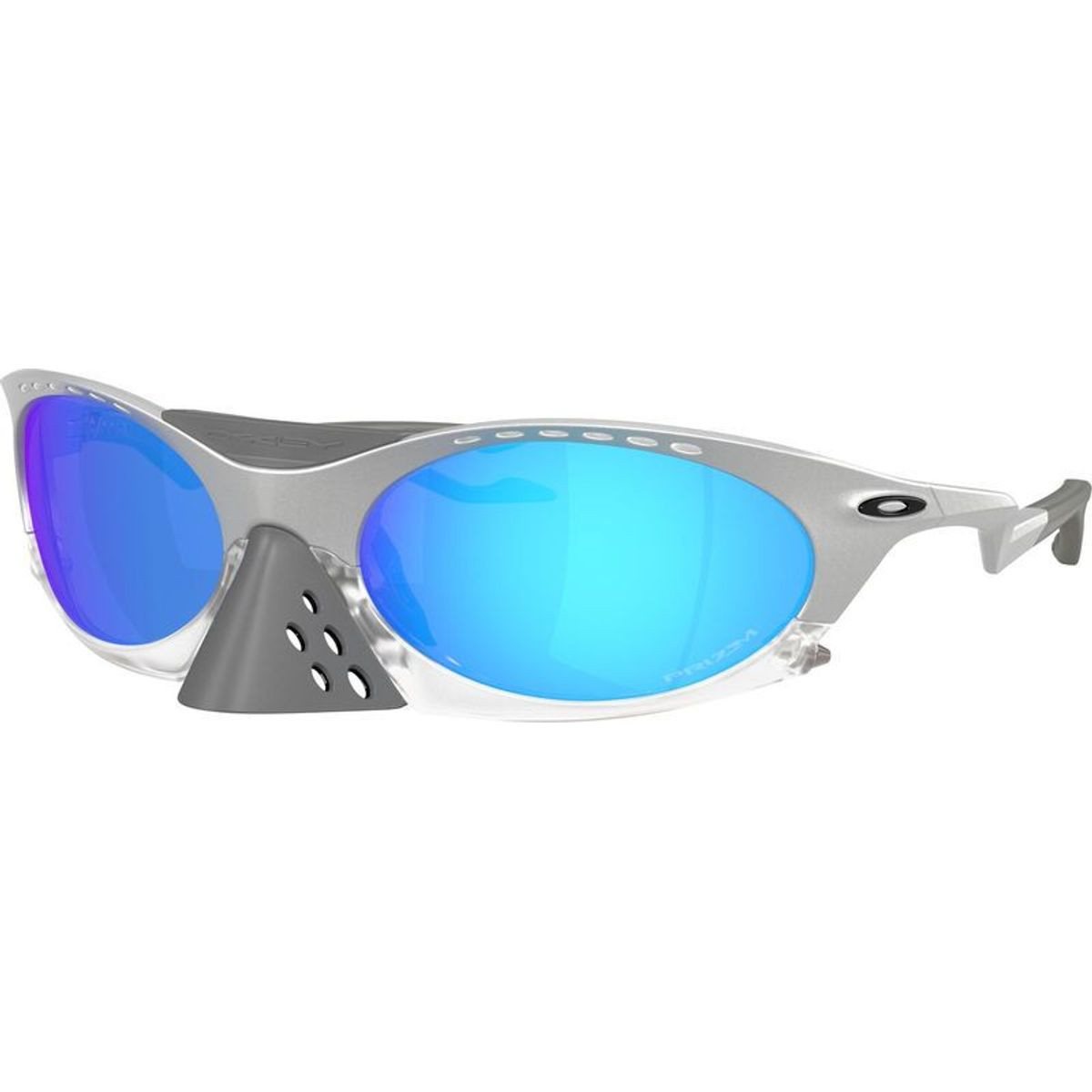 Shop the Oakley Plantaris Sunglasses X-Silver/Prizm Sapphire