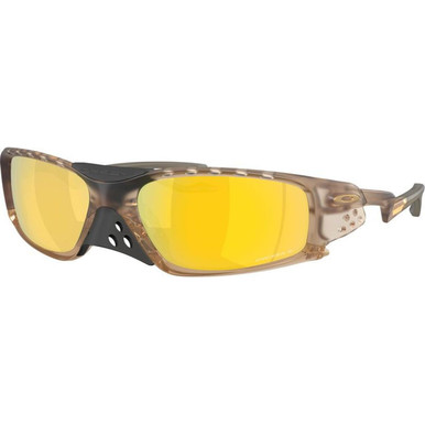 Oakley Plantaris SQ, Matte Sepia/Prizm 24k Polarised Lenses