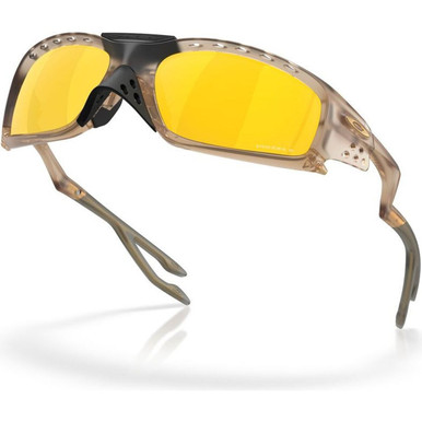 Oakley Plantaris SQ Sunglasses Sepia/Prizm 24k Polarised