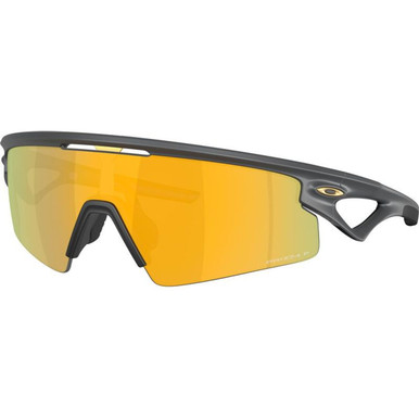 Oakley Sphaera Strike, Matte Carbon/Prizm 24k Polarised Lenses