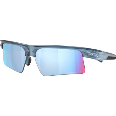 Oakley Bisphaera Speed, Matte Transparent Abyss/Prizm Deep Water Polarised Lenses
