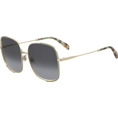 Gold and Green/Dark Grey Gradient Lenses