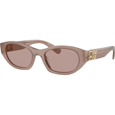 Miu Miu MUA03S - Grey/Light Purple Brown Lenses