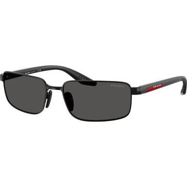 Prada Linea Rossa PSB54S - Black/Dark Grey Lenses