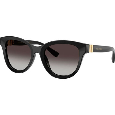 Dolce & Gabbana DG4533 - Black/Grey Gradient Lenses