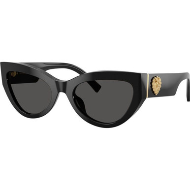 Dolce & Gabbana DG4536 - Black/Dark Grey Lenses
