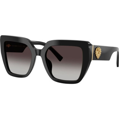 Dolce & Gabbana DG4538 - Black/Grey Gradient Lenses