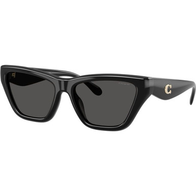 Coach HC8449U - Black/Grey Lenses