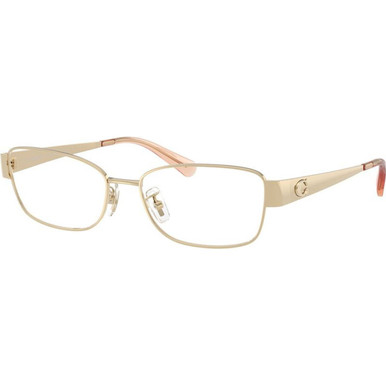 Coach Glasses HC5201 - Shiny Light Gold/Clear Lenses