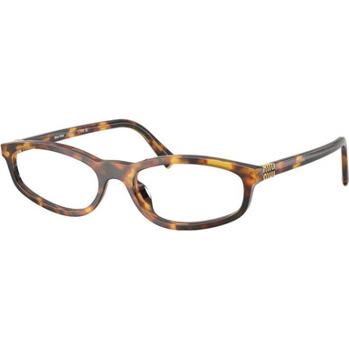 Honey Havana/Clear Lenses