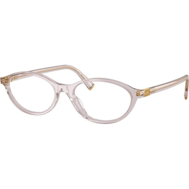 Transparent Mauve/Clear Lenses