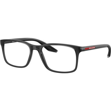 Prada Linea Rossa Glasses PS08RV - Crystal Grey/Clear Lenses