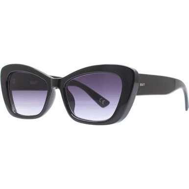 Reality Eyewear Absolutely Flawless, Black/Smoke Gradient Lenses